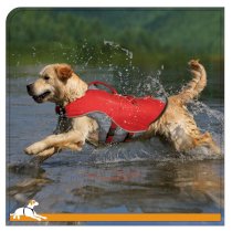 Kurgo Surf n Turf Dog Lifejacket - Atomic Drop