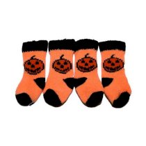 Halloween Pumpkin Dog Socks
