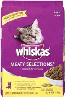 Whiskas Kitten Dry Food for Kittens Chicken & Turkey