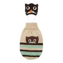 Piggyback Pals Dog Sweater Set - Owl