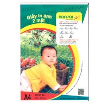 Giấy in ảnh Kansai A3 2 mặt 250GSM