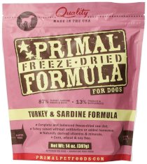Primal Pet Foods Freeze-Dried Canine Turkey and Sardine Formula