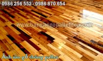 Ốp sàn gỗ thông pallet OS004