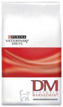 Purina Veterinary Diets DM Dietetic Management Dry Cat Food 10 lb bag