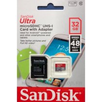 Micro SDHC Sandisk Class 10 Ultra 320X 48Mb/s - 32GB