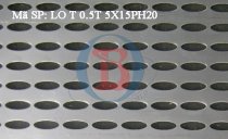 Lưới đột lỗ oval LO T 0.5T 5X15PH20