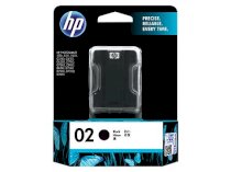 HP 02 Black Original Ink Cartridge (C8721WA)