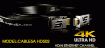 HDMI Cable5a 5AHD502 1.4 4K 3D 2m