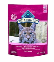 Blue Buffalo Wilderness Grain Free Dry Cat Food, Salmon Recipe, 11-Pound Bag