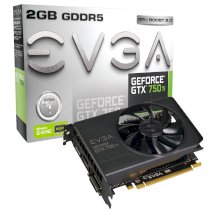 EVGA 02G-P4-3751-KR (NVIDIA GTX 750 Ti, 2GB GDDR5, 128-bit, PCI-E 3.0 16x)