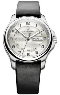 Đồng hồ đeo tay Victorinox Officer Day Date Leather Straps 241550