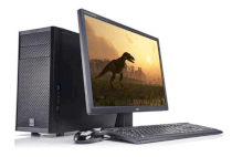 Máy tính Desktop Dino PC Raging Lizard V2 (Intel Core i5-4690 3.5GHz, RAM 8GB, HDD 1TB + 128GB, VGA Zotac GeForce GTX 750 Ti 2GB, Màn hình LCD Iiyama E2483HS 24inch, Windows 8.1)