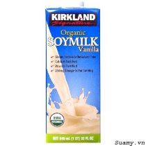 Sữa Đậu Nành Hữu Cơ Vị Vanilla KIRKLAND - 946ml