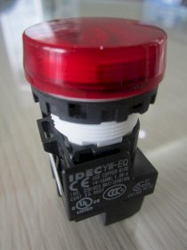 Đèn báo pha phi 22 IDEC YW1P-1EQ4R (đỏ)