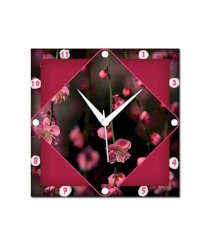 Amore Cherry Blossom Wall Clock 02