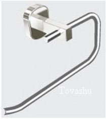 Phụ kiện phòng tắm máng khăn vuông Tovashu 304C1
