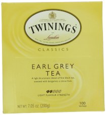 Twinings Tea, Earl Grey, 100 Count