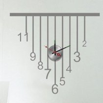 Creative Motion Do It Yourself Vertical Wall Clock
