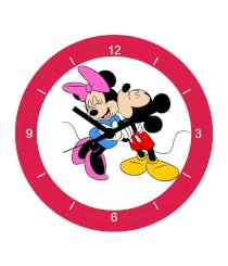 Regent Pink Wall Clocks 01
