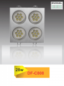 Đèn Led âm trần Duhal DF-C808