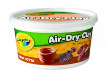  Crayola Terra Cotta Air Dry Clay 2.5 lb Bucket