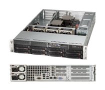 Server SuperServer 6028U-TR4T+ (Black) (SYS-6028U-TR4T+) E5-2687W v3 (Intel Xeon E5-2687W v3 3.10GHz, RAM 32GB, 1000W, Không kèm ổ cứng)