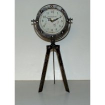 Ashton Sutton Tripod Table Clock