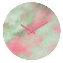 DENY Designs Caleb Troy Pastel Christmas Wall Clock