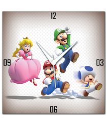 Amore Super Mario2 Wall Clock