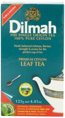 Dilmah Tea, 100% Pure Ceylon Tea, Loose Leaf, 4.41-Ounce Boxes (Pack of 6)