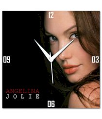 Amore Angelina Jolie 2 Wall Clock