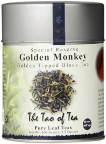 The Tao of Tea, Golden Monkey Black Tea, Loose Leaf, 3.5 Ounce Tin