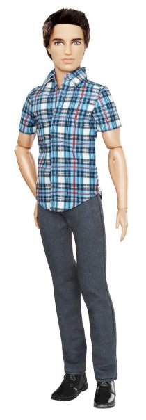 Barbie Ken Fashionistas Ryan Plaid Shirt Doll