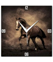 Amore Beautiful Horse Wall Clock