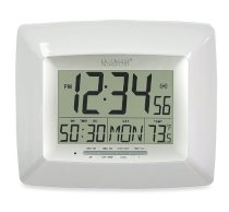 La Crosse Technology Digital Timer Clock with Indoor Temperature in White