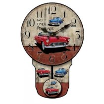 Creative Motion Classic Car Wall Clock