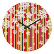 DENY Designs Aimee St Hill Flakes Wall Clock