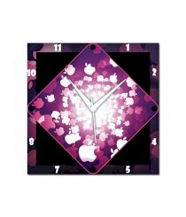 Amore Apple Abstract Wall Clock 01