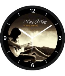 Regent I Play Guitar Wall Clock