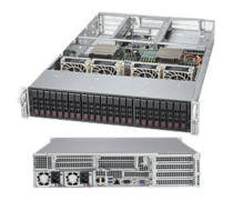Server Supermicro SuperServer 2028U-TR4T+ (Black) (SYS-2028U-TR4T+) E5-2620 v3 (Intel Xeon E5-2620 v3 2.40GHz, RAM 8GB, 1000W, Không kèm ổ cứng)