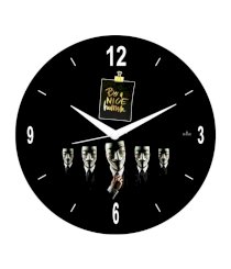 Regent Black Wall Clocks 10
