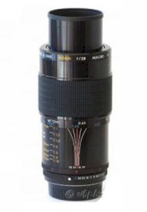 Lens Lester A. Dine 105mm F2.8 Macro