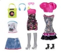 Barbie Night Looks Clothes - Music Night Out Fashions