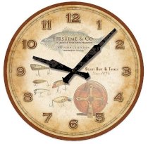 FirsTime® Fishing Lures Wall Clock