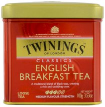 Twinings English Breakfast Tea, Loose Tea, 3.53 Ounce Tin