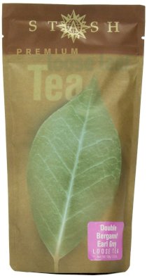 Stash Tea Double Bergamot Earl Grey Loose Leaf Tea, 3.5 Ounce Pouch