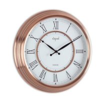 Opal Luxury Time Products 15.44" Round Antique Look Wall Clock