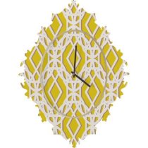 DENY Designs Aimee St. Hill Diamonds Wall Clock