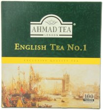 Ahmad Tea English Tea No.1, 100 Tagged Teabags