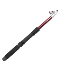 2M 2 Meters Portable 6 Sections Telescopic Fishing Rod Fish Pole
